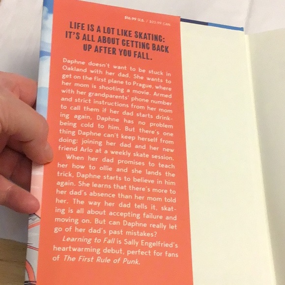 ๐2/10.00๐ Learning to Fall, hardcover, like new - Picture 3 of 9